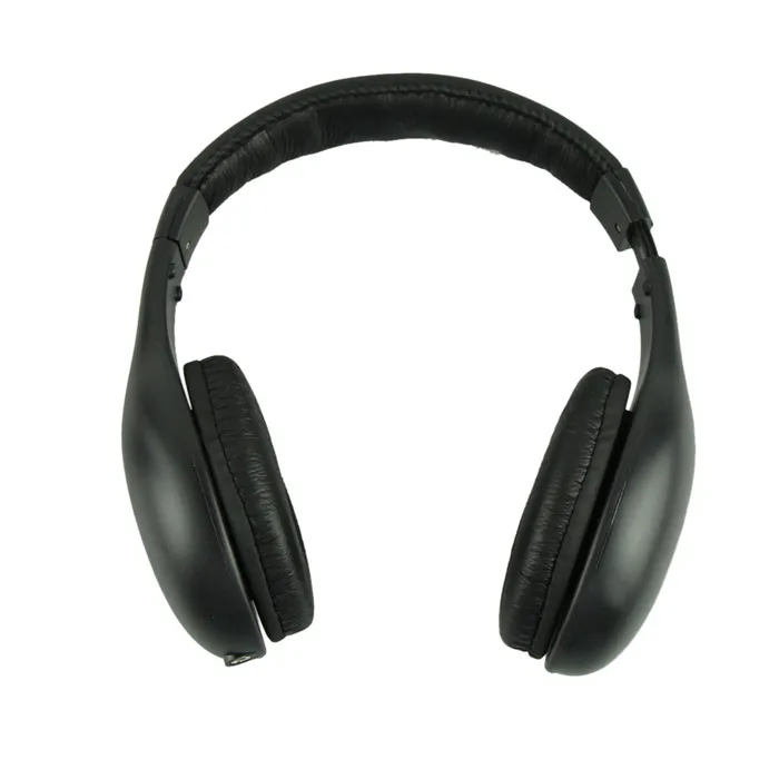 VOBERRY Горячие беспроводные Bluetooth наушники шлем Аудио Sans Fil Ecouteur Hi-Fi радио FM ТВ MP3 MP4 - Цвет: Black