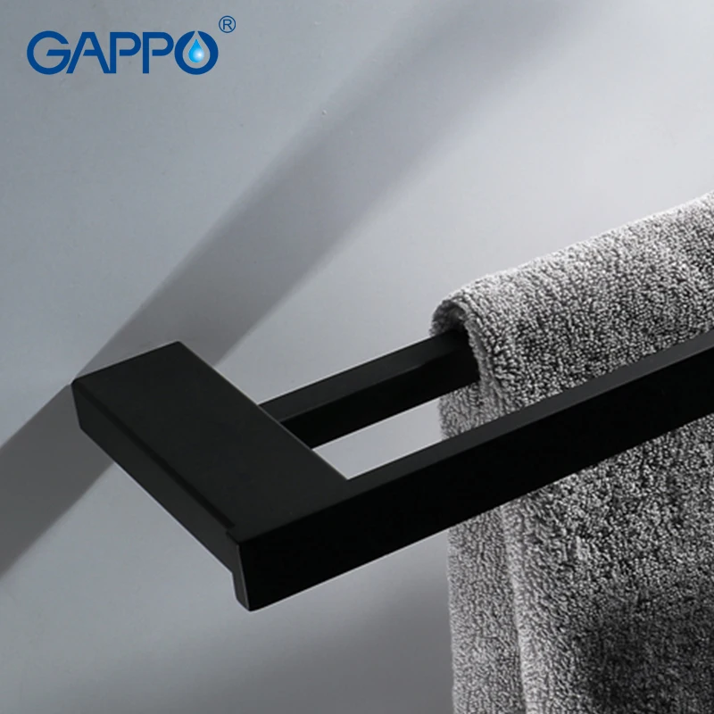 GAPPO вешалка для полотенец, держатель для полотенец для ванной комнаты, вешалка для полотенец, аксессуары для ванной, настенные стойки для ванной комнаты, полки для ванной комнаты, бумажный держатель