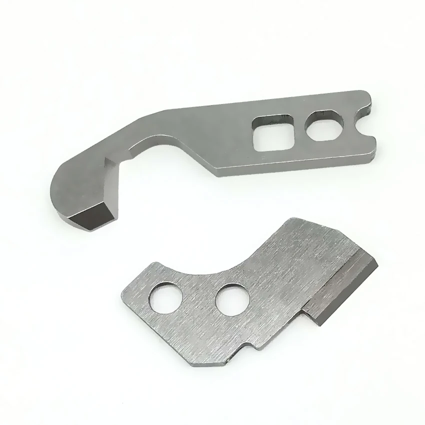 

UPPER KNIFE AND LOWER KNIFE #788013009 + 788011007 FOR JANOME NEWHOME SERGER 204D, 504D, 534DR