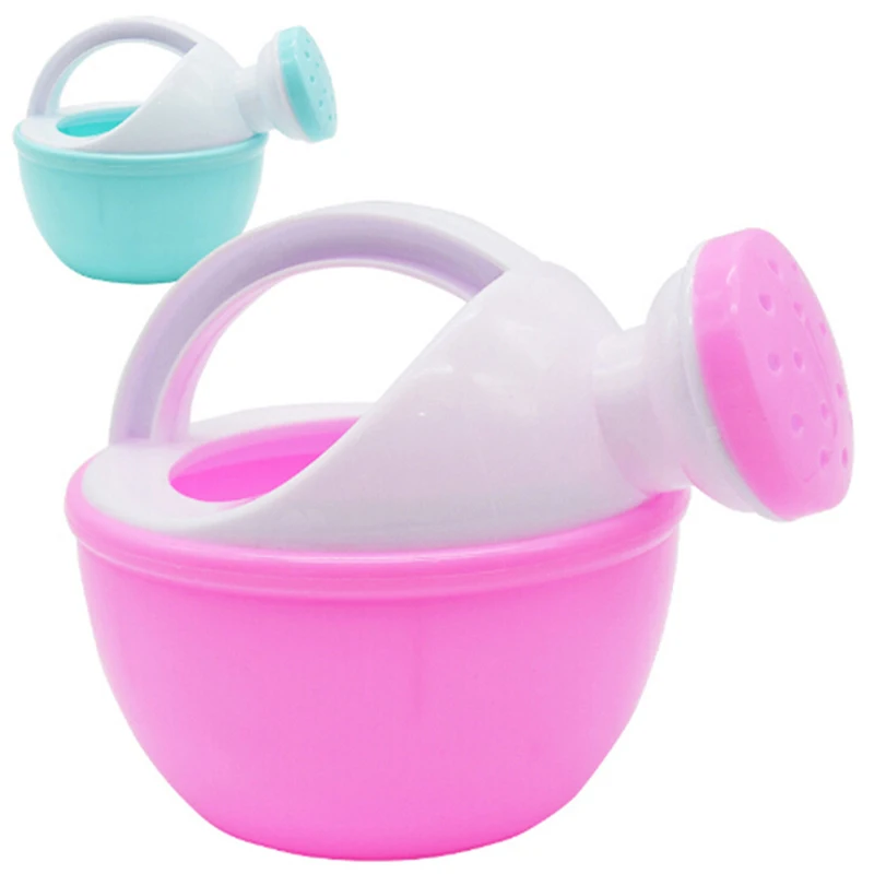 

1PCS Plastic Watering Can Watering Pot Beach Toy Baby Bath Toy Play Sand Toy Gift for Kids Random Color
