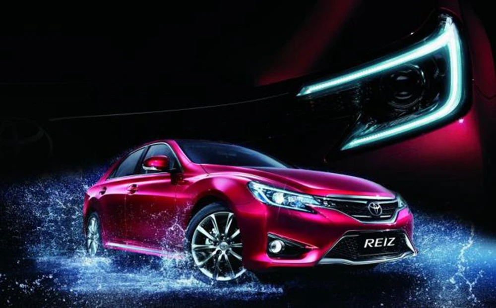 RGB DRL дневная ходовая фара для Toyota Reiz новинка светодиодный двухксеноновый