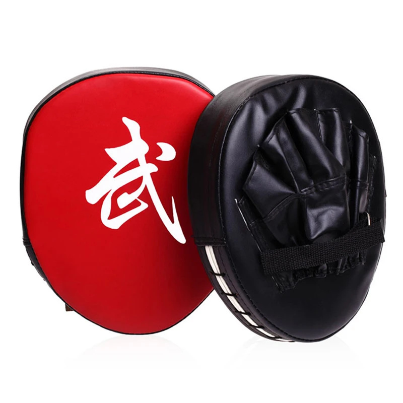 

Boxing Mitt Training Focus Target Punch Pad Glove MMA Karate Combat Thai Kick