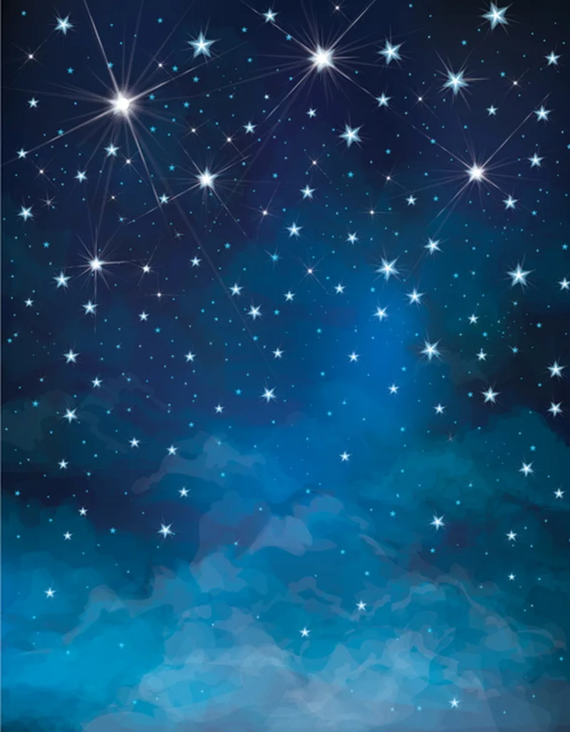 921 37 De Réductionhuayi Bleu Nuit Ciel Avec étoiles Photographie Art Tissu Toile De Fond D 6549 In Fond From Electronique On Aliexpress