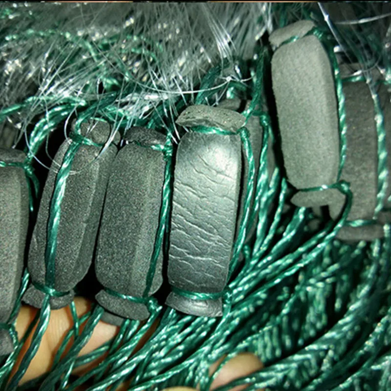 Rede de Emalhar Rede de Pesca Rede de Pesca de Pesca ao ar cm de Malha Qualidade 3 Camada 1 Cm-1.5 Pia Net Peixe Armadilha Pegajosa China de Pesca ao ar Livre h2 * L100 m 6 1 cm-1.5 cm de malha pia net