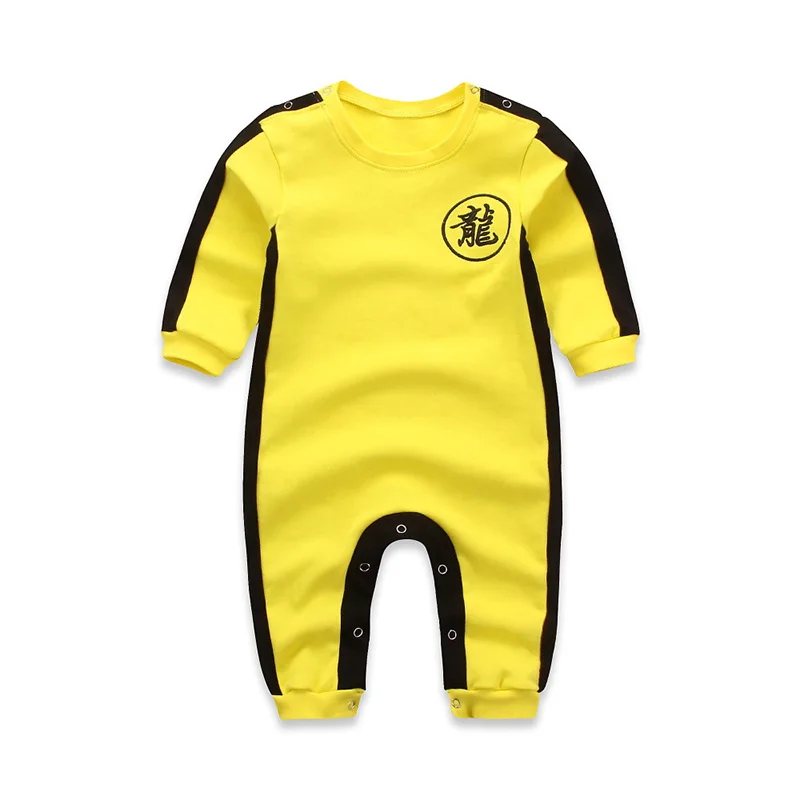bruce lee jumpsuit baby