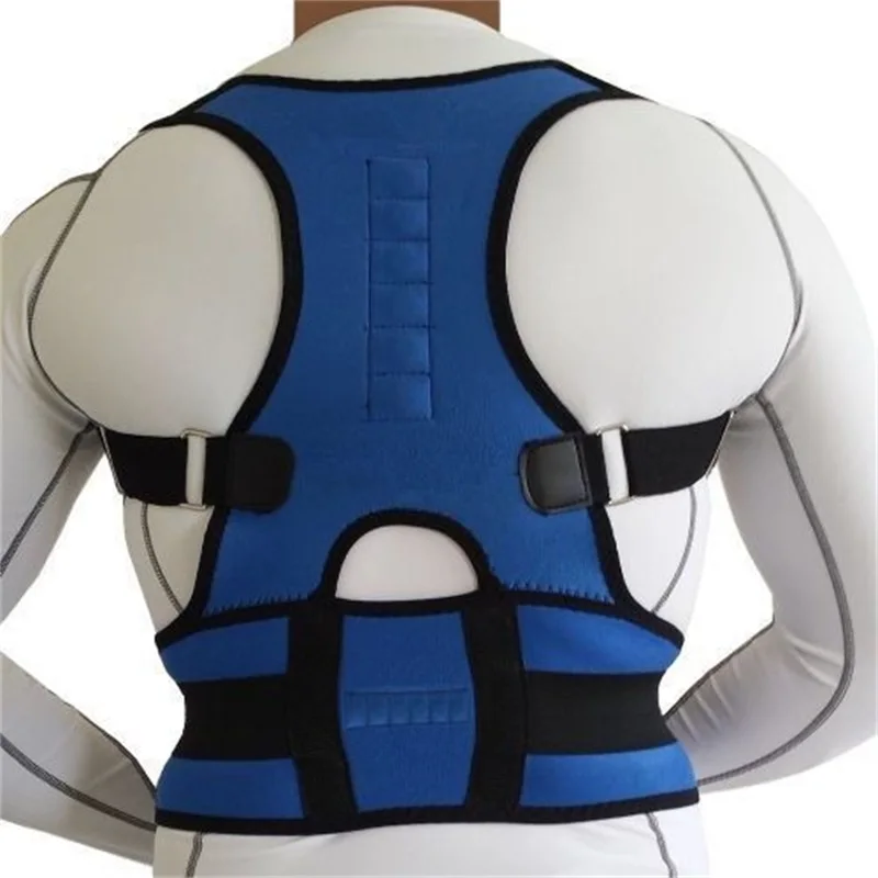 

Magnetic Therapy Back Support Posture Correction Adult Back Corset Shoulder Lumbar Posture Corrector Bandage Spine Support Belt