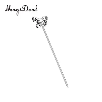 

MagiDeal Stainless Steel Cocktail Picks Food Fruit Sticks Olive Pick Party Bar Tools