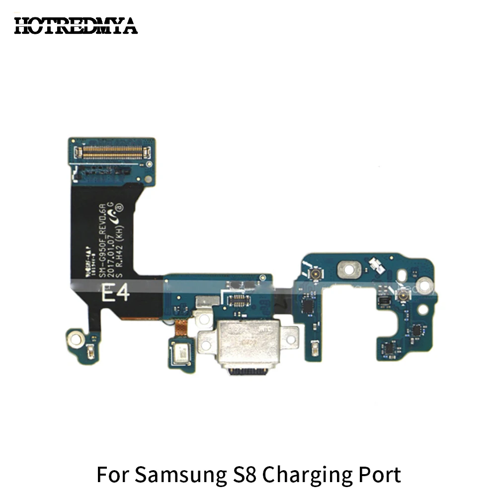 

10pcs/lots s8 USB Charger Charging Dock Port Flex Cable For Samsung Galaxy S8 G950 G950F Connector Replacement Spare Parts