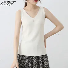 Летние женские Вязание льняной жилет однотонная одежда в полоску стиль хорошая воздухопроницаемость Приятно Прохладный Высокое качество вязан