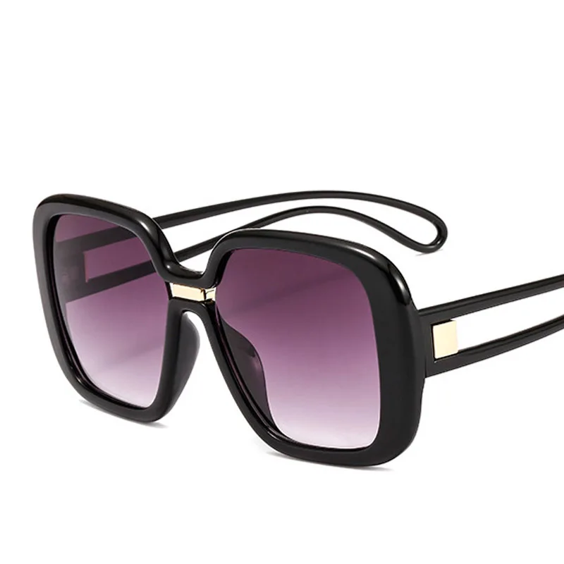 HBK, женская мода, квадратная большая рама, солнцезащитные очки,, новинка, высокое качество, солнцезащитные очки для мужчин и женщин, негабаритные очки, UV400 Oculos