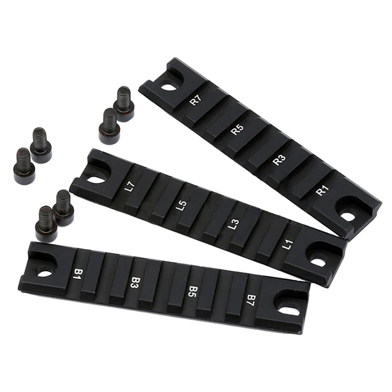 Набор для охоты 7 слотов 3 шт. Тактический RIS RAS 20 мм Weaver Picatinny G36 G36C болт милитари Gear