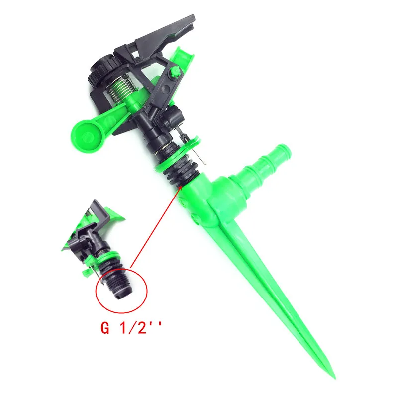 

1pcs 360 Degree 13mm 15mm 18mm Interface Rocker Garden Sprinkler Applicable Agricultural Plant Orchard Irrigation System