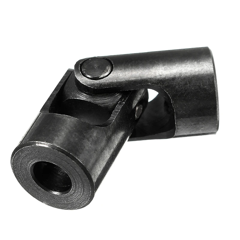 4mm to 4mm Black Joint Coupling Iron Small Cross Universal Joint