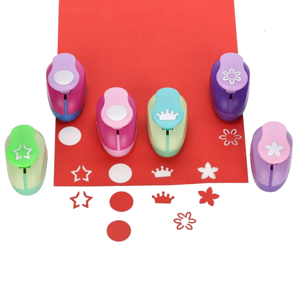 

Muiti Style 2.5cm Handmade Crafts Scrapbooking Tool Paper Punch For Photo Gallery DIY Gift Card Punches Embossing device Stampin