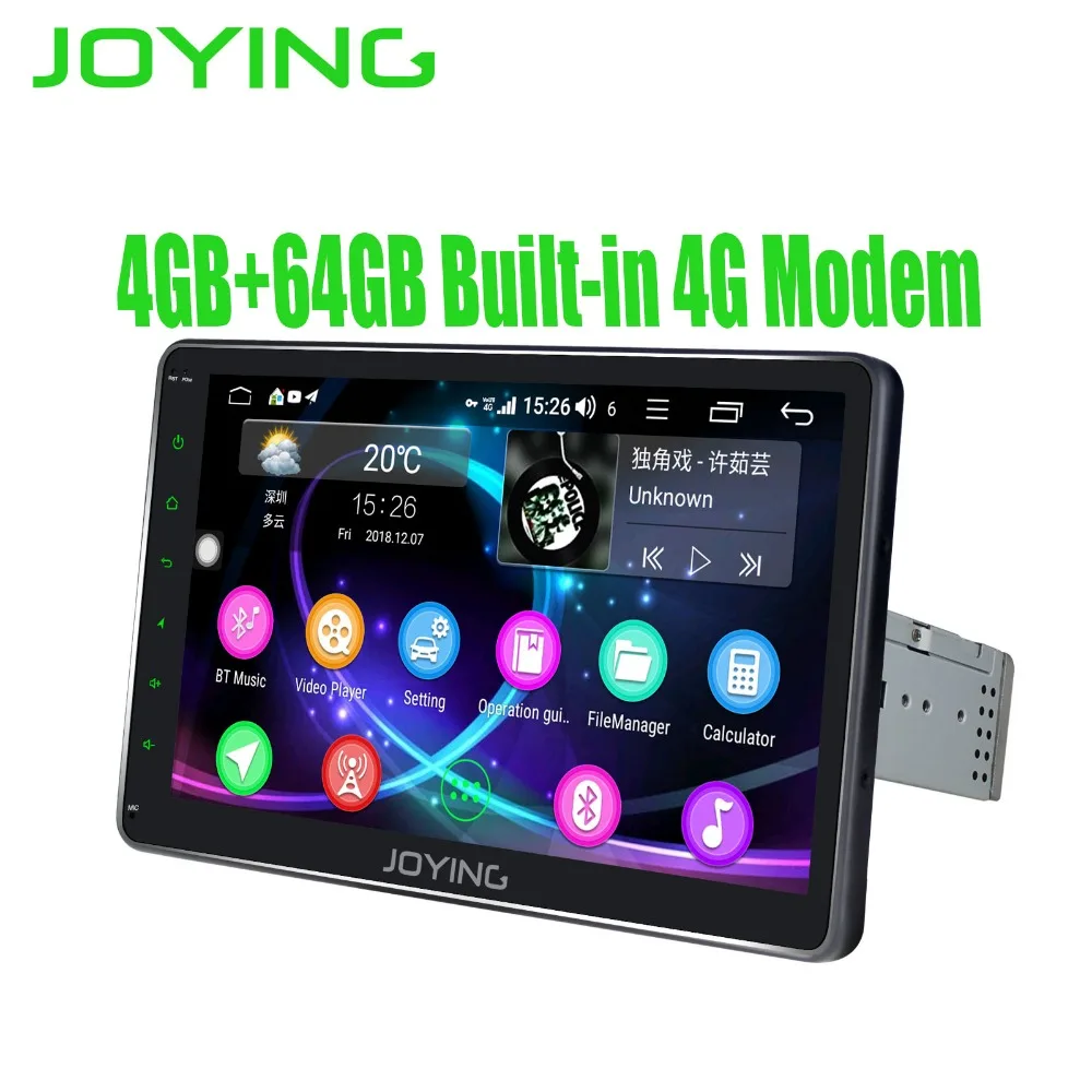 

7"JOYING Single 1 DIN Android 6.0 1024*600 GPS Navigation Universal Car Radio Stereo Quad Core Head Unit Multimedia Player