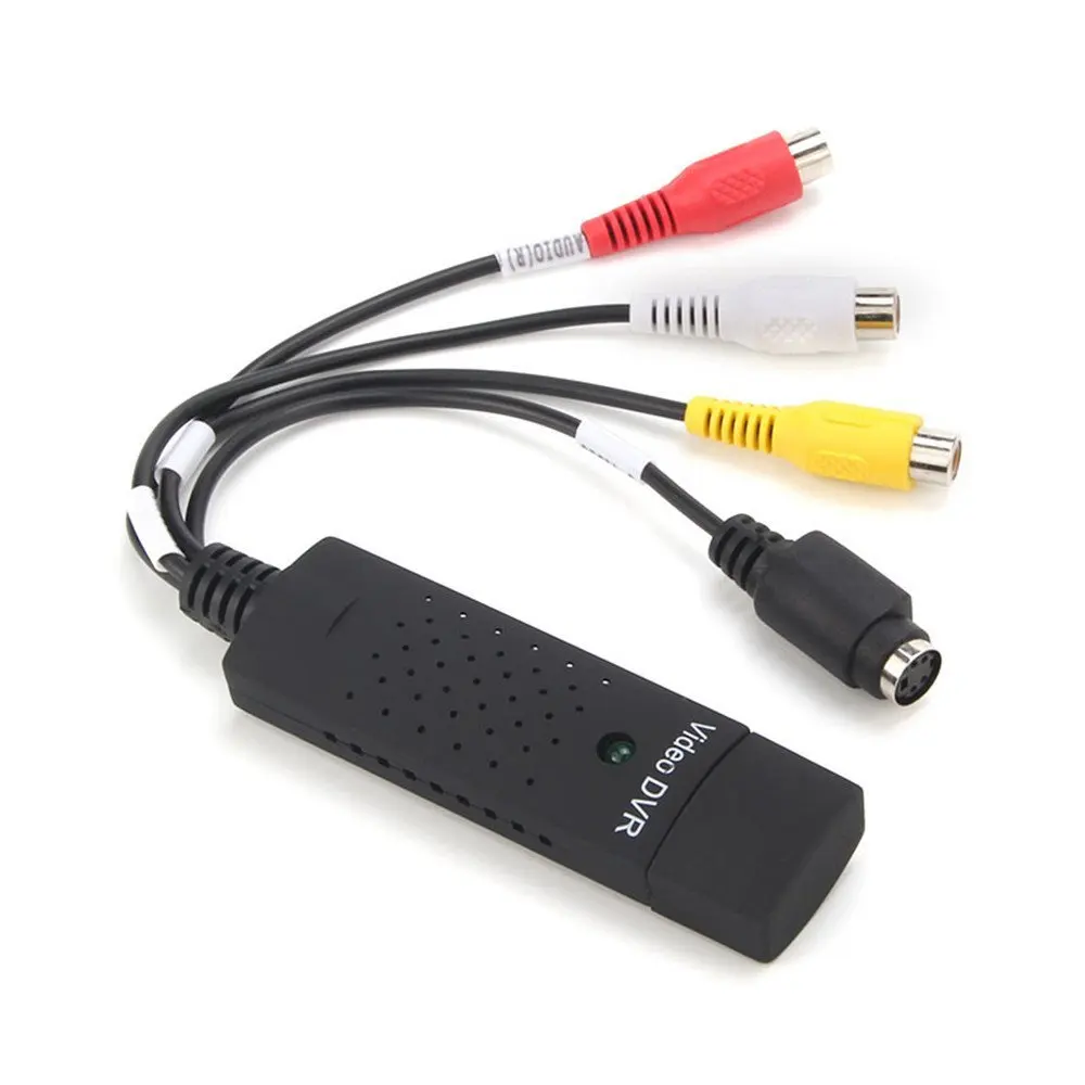 

HBUDS Portable USB Video Monitoring Capture Card - Black Monitoring video capture card One-way capture card Three-chip