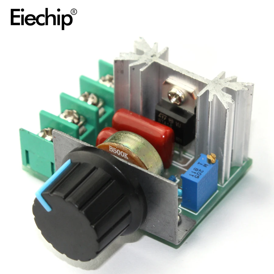

Smart Electronics 220V 2000W Speed Controller SCR Voltage Regulator Dimming Thermostat for temperature control