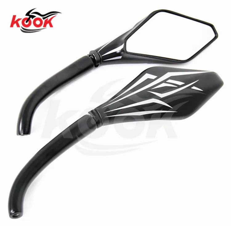 High quality 2X Motorcycle CNC NEW BLACK BILLET ADJUSTABLE