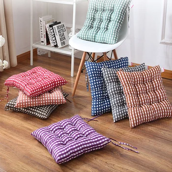 

Wave Point Cotton Chair Seat Pads Indoor Garden Cushion 40*40CM For Indoor Outdoor Dining Garden Home Kitchen Office