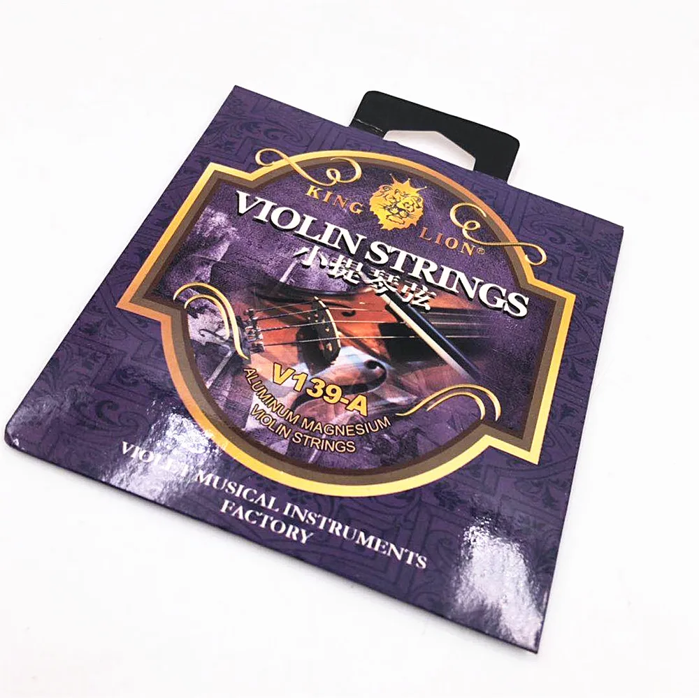 

2sets of KING LION V139 medium soft professional violin strings 3/4-4/4