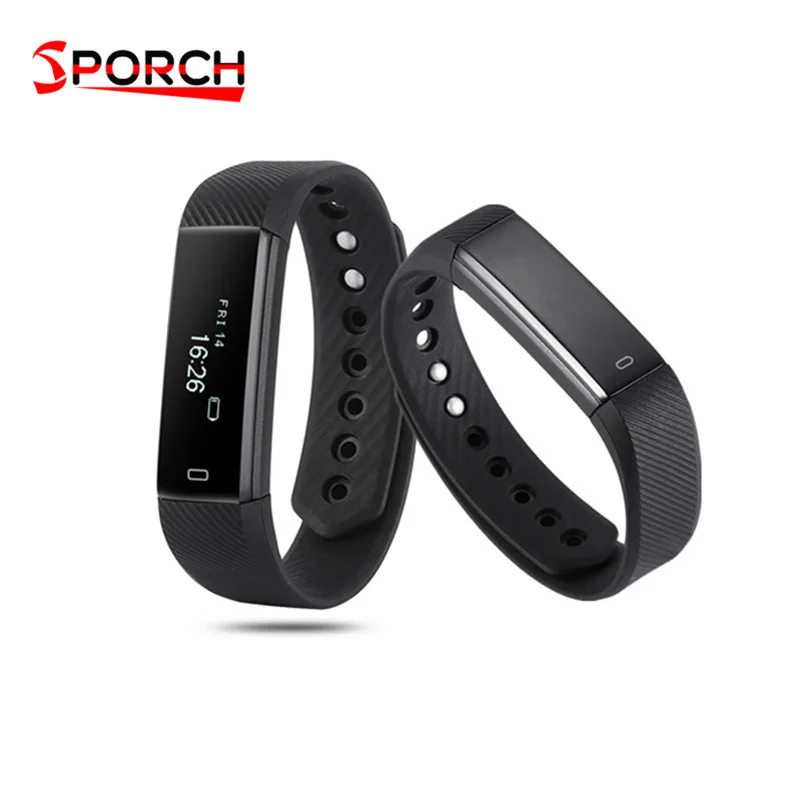 Sporch ID115 Smart Bracelet Sports Wristband With Heart Rate Monitor