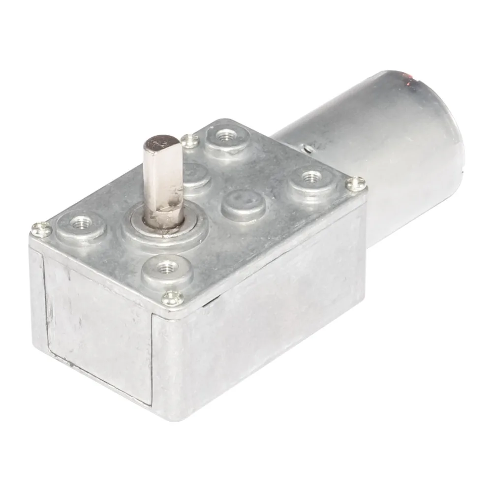 

DC 3~5V Gear Reduction Motor Worm Reversible High Torque Turbo Geared Motor 0.6~28RPM Mayitr Mini Electric Gearbox Reducer