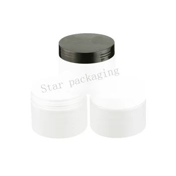 

30pcs 150g Travel Frosted Empty Plastic Cosmetic Jar Small Sample Makeup Sub-bottling nail powder case
