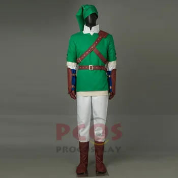 

The Legend of Zelda Link Green Color Costume for Cosplay mp000363