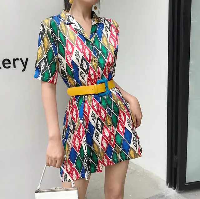 japanese print dresses