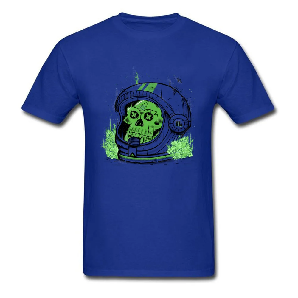 Alive Again Fashion Short Sleeve Normal T Shirts 100% Cotton Round Collar Men Tees Printed On T-Shirt Thanksgiving Day Alive Again blue