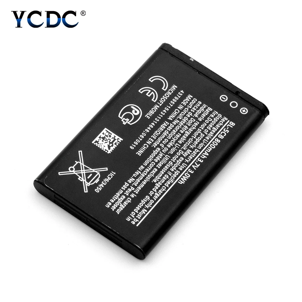 Флуоресцентный аккумулятор для Nokia 1000 1010 1100 1108 1110 1111 1112 1116 2730 N97 mini N8 E5 E6 702T T7 E7