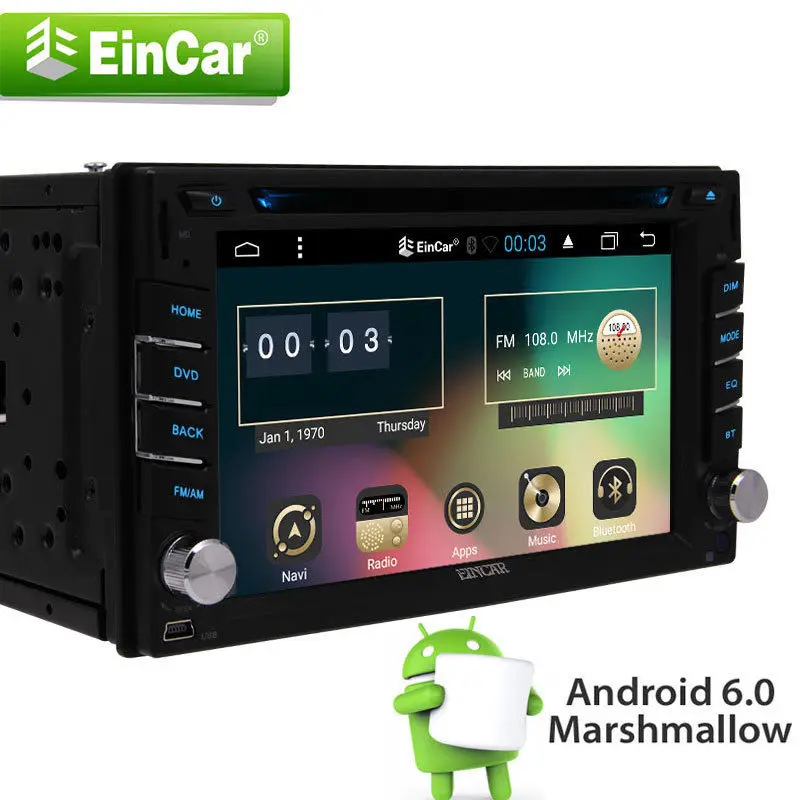 Clearance Android6.0 OBD 2DIN DVD Player USB Car GPS Radio Stereo In dash 6.2" Touchscreen 2 Clearance Android6.0 OBD 2DIN DVD Player USB Car GPS Radio Stereo In dash 6.2" Touchscreen 2