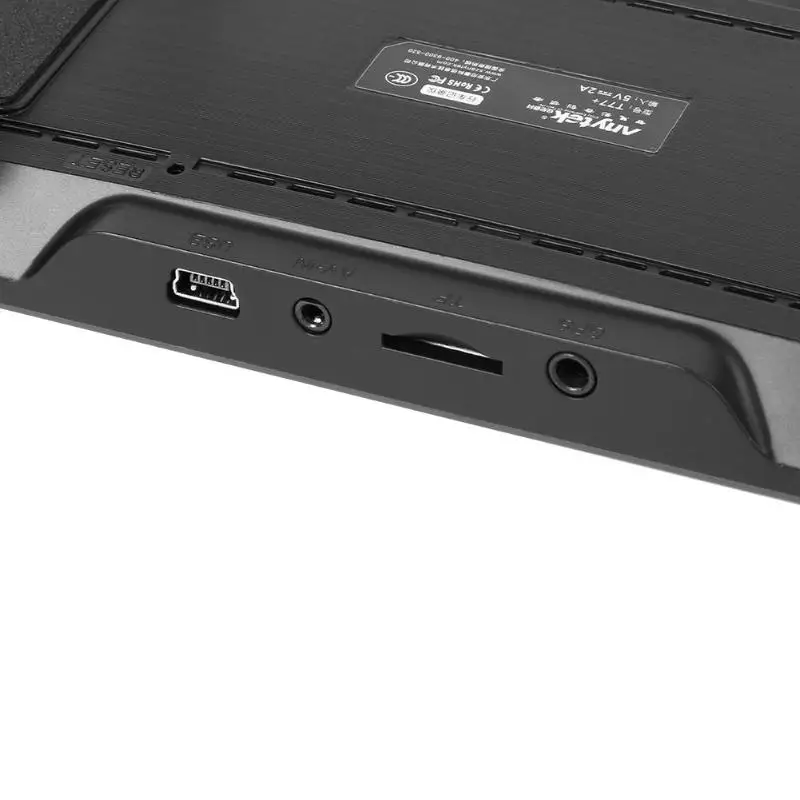 Anytek Автомобильный видеорегистратор Камера T77+ 6,86 дюймов сенсорный ips автомобильный зеркало заднего вида dvr камера с двумя объективами видеорегистратор для вождения 2MP камера
