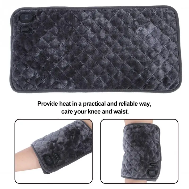 

Electric Washable Heating Pad Warming Mat Heated Blanket Adjustable Temperature US Plug