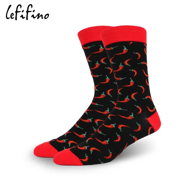 Angekommene Marke Männer Socken Lustige Baumwolle Casual Tiere Streifen