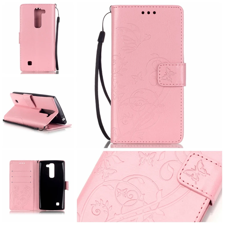 

Case for coque LG G4c G4 mini Case Cover for LG Magna Case H502F H500F C90 for LG Volt 2 Case LS751+ Strap Stand Card Holder