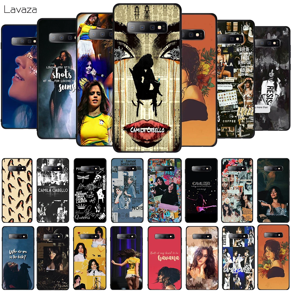 Lavaza Camila Cabello Soft Phone Cover for Samsung Galaxy S8 S9 S10 Plus A6 A8 A9 2018 A30 A50 TPU Case |