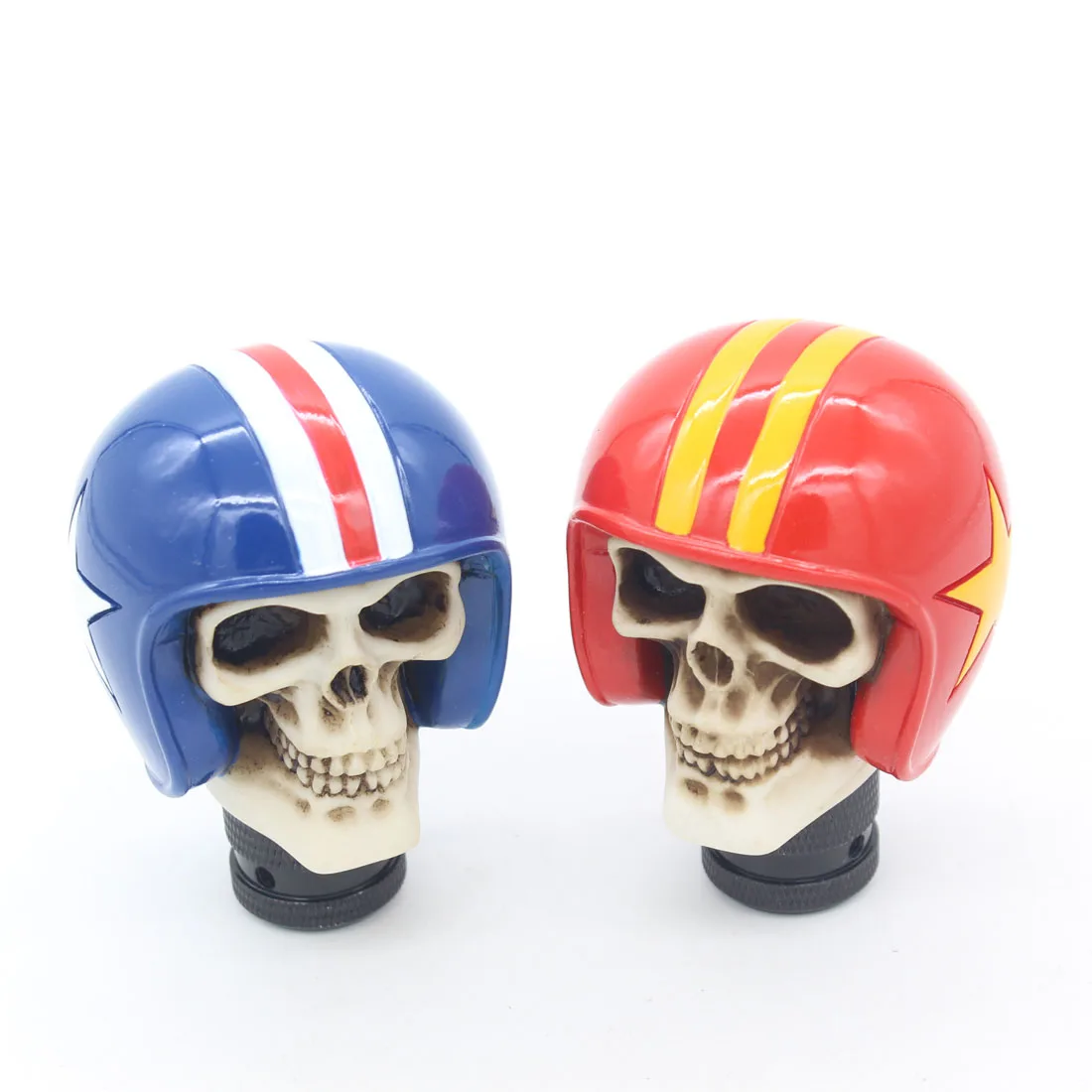 Skull Shifter Knob Skull Soldier Handle Shifting Knob Handcrafted Car Stick Shift Knob Alloy Gear Shift Knob For Manual