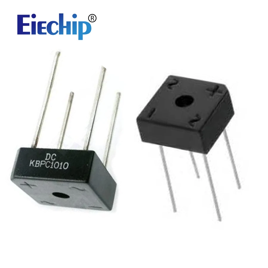 

5PCS/lot KBPC1010 Free shipping 10A 1000V diode bridge rectifier kbpc1010