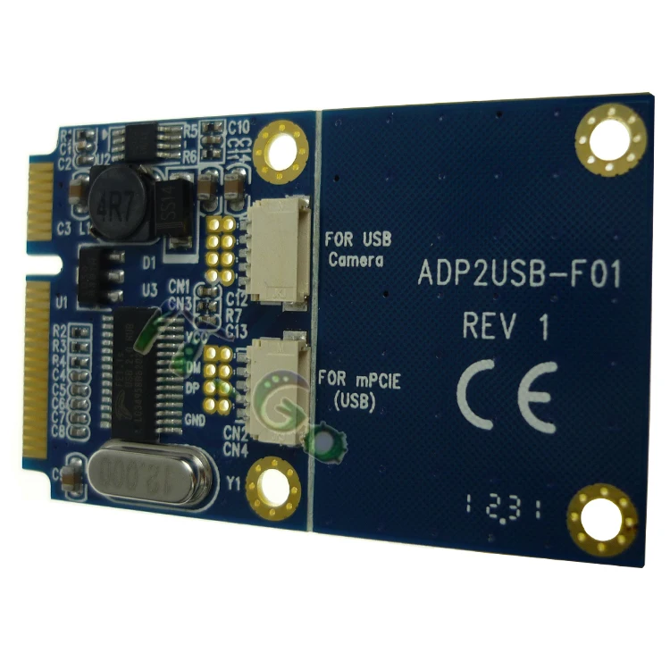 Мини-pcie на двойной USB адаптер мини-карта pci-e