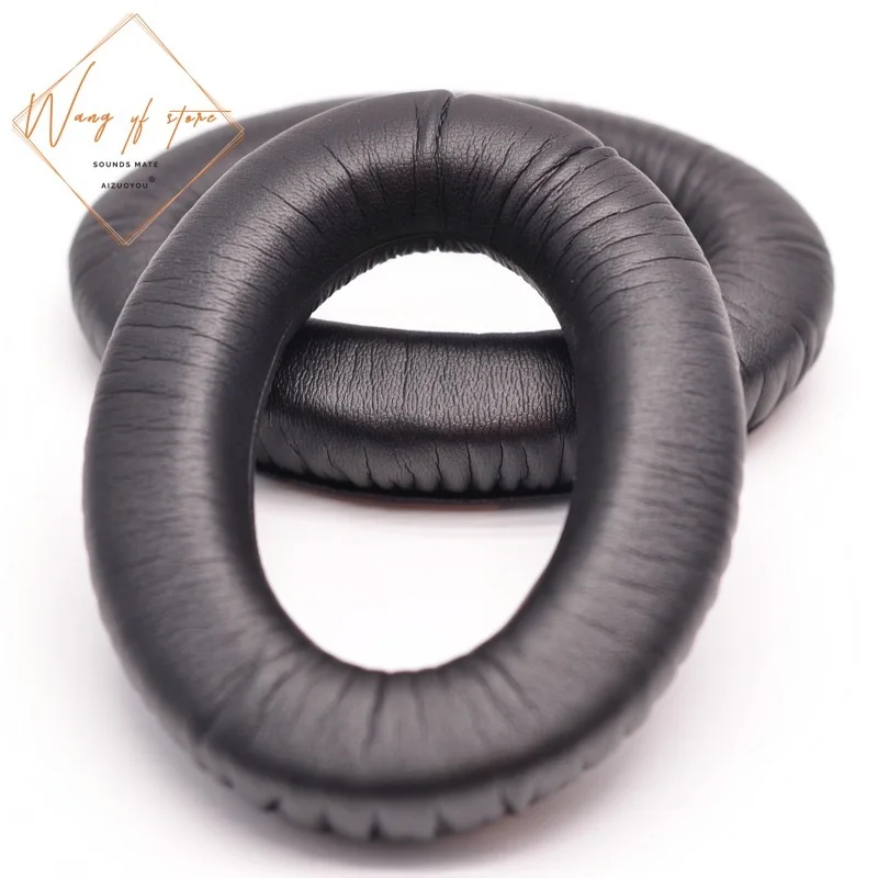 Softer Leather Cushion Ear Pads For Sennheiser PXC450 PXC350 PC350 HD380 PRO HME95 Headphone Headphones Included Plastic Ring