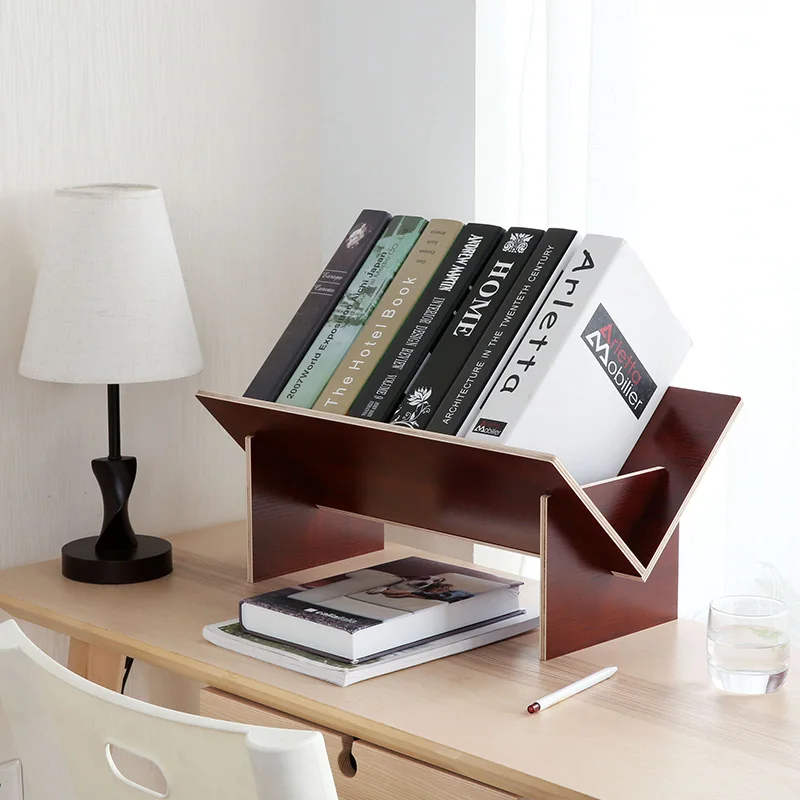 Solid Wood Embly Bookshelf Table Floor Small Bookcase Student Solid Wood Embly Bookshelf Table Floor Small Bookcase Student Desktop Storage Shelves Simple Bookshelves P0356 Size As Shown Material