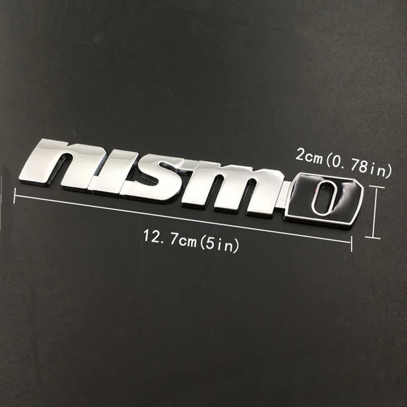 Стикер кузова автомобиля для Nismo Передняя решетка эмблема металлический на