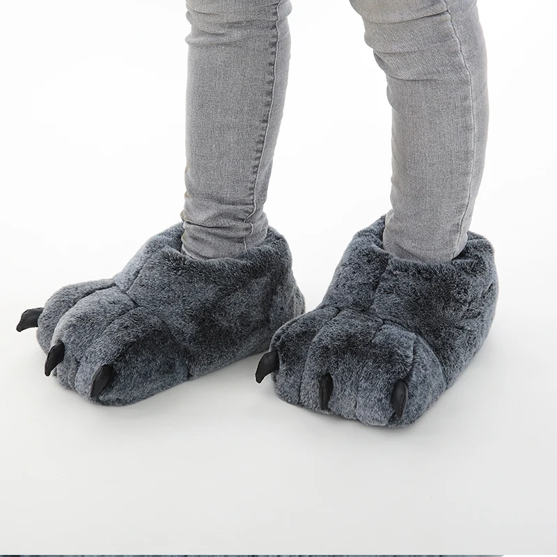 mens monster feet slippers