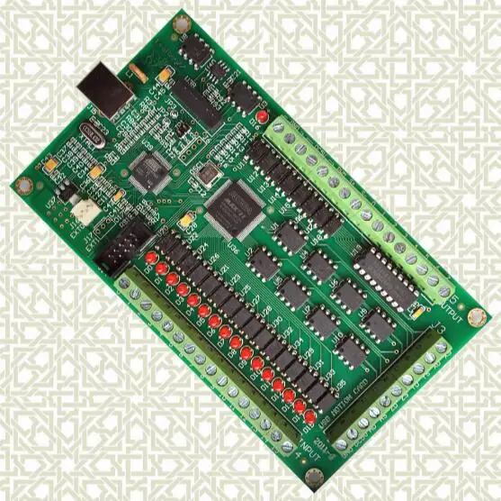 [4 axis] MACH3 CNC USB FREE engraving machine control / interface card handwheel knife speed measurement | Инструменты