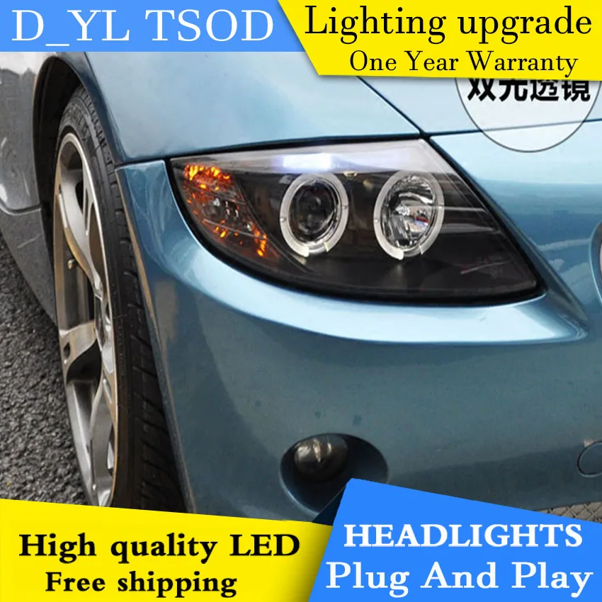 D_YL Car Styling for BMW Z4 Headlights 2003 2008 Z4 LED Headlight DRL