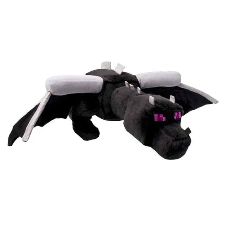 

Big Size Plush Toys Black Enderdragon Plush Doll Brinquedos Stuffed Plush Dinosaur Toy Gift Free Shipping