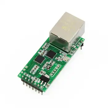 Q18042-10 10PCS USR-TCP232-T2 Tiny Serial Ethernet Converter Module Serial UART TTL to Ethernet TCPIP Module