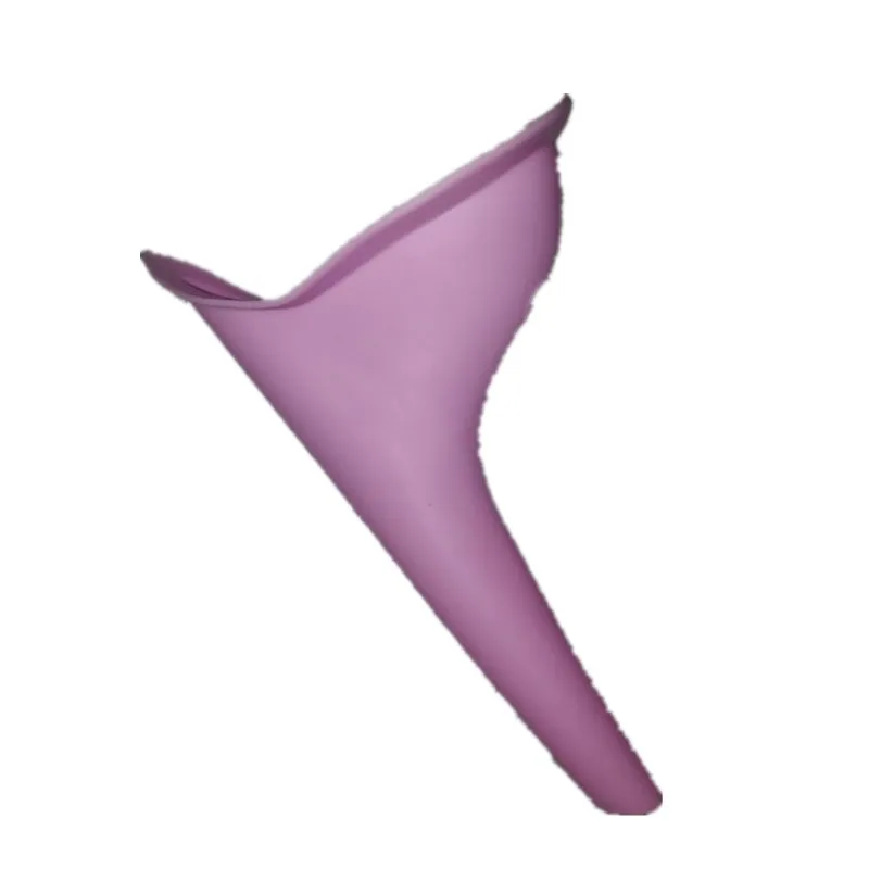 10 pcs Women Urinal Soft Rubber Urination Device Travel Outdoor Camping Stand Up Pee three colors Girls Urinal Toilet Parts