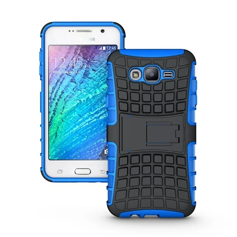 Для samsung Galaxy S7 S6 край J3 J5 J7 J1 A3 A5 A7 Grand Prime чехол, сверхмощная броня, противоударный, жесткий Гибридный Силиконовый чехол s - Цвет: Blue